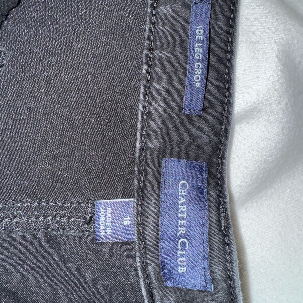 Charter Club Dark Flare & Wide Leg Jeans - Picture 8 of 12